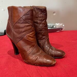 Frye Chestnut Heeled Boots